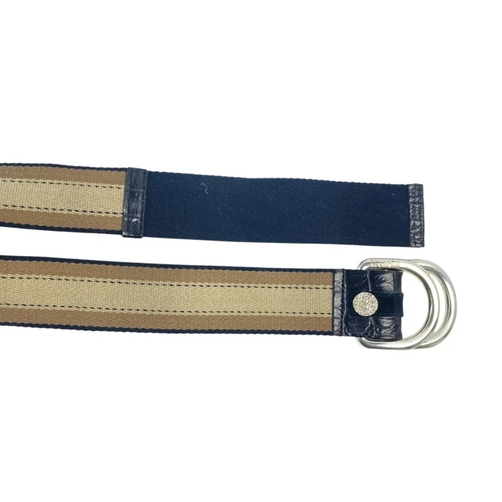 MICHAEL KORS Belt Adjustable Double-D Ring Fabric